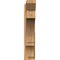 Ekena Millwork Balboa Slat Smooth Outlooker, Western Red Cedar, 7 1/2"W x 34"D x 38"H OUT08X34X38BOA06SWR - alternate 4